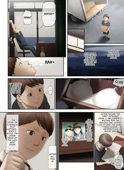 Tonari no Onee-san no Shitagi o Nusundara Kiseki ga Okita Hanashi o Shiyou | Let’s Talk About the Story of A Miracle that Happened When I Stole the Underwear of the Lady Next Door