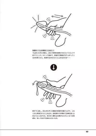 Otoko no Jii Onanie Kanzen Manual Illustration Han...... Onanie Play