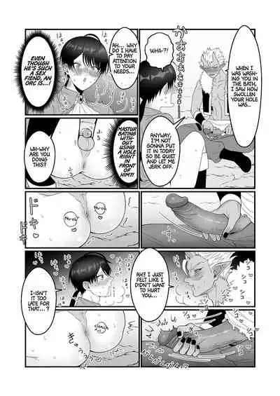 [Oishii Oshiri Cafe (Oishii Oshiri)] Orc Aite ni Inmon Nashi de Mesu Ochi suru Wake Nai daro | Without a Lewd Crest, There's No Way I'd Be Fem-corrupted by an Orc! [English] [Non-connoisseur]