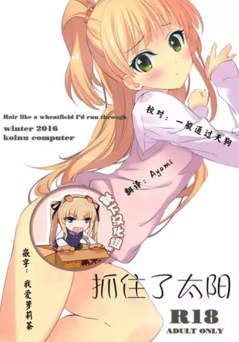 (SC2016 Winter) [koinu computer (Motoyon)] Taiyou o Tsukandeshimatta - Hair Like a Wheatfield I'd Run Through (THE IDOLM@STER CINDERELLA GIRLS) [Chinese] [追隨莉嘉醬，救世廣慈悲漢化組]