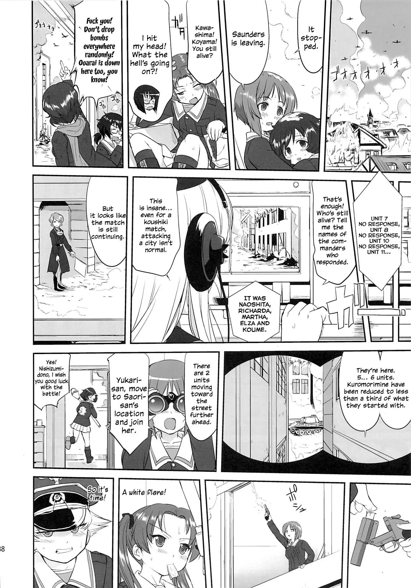 Yukiyukite Senshadou Kuromorimine no Tatakai