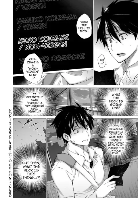 Hishojo List | Non-Virgin List 1-3