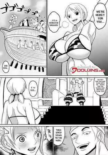 [REM9 (Hamiltan)] Kuso Gaki vs Nico Ro ￮ n ~ furo-ba-hen ~ | A Damn Brat vs Nico Robin ～Bathroom Chapter～ (One Piece) [English] [biggiedickie] [Digital]