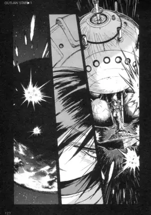 Outlaw Star Manga Volumes 1-3