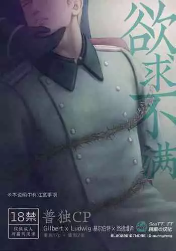 [Urara] More (Hetalia Axis Powers) | 欲求不满 [Chinese] [桃紫 ScoTT_TT] [Decensored]