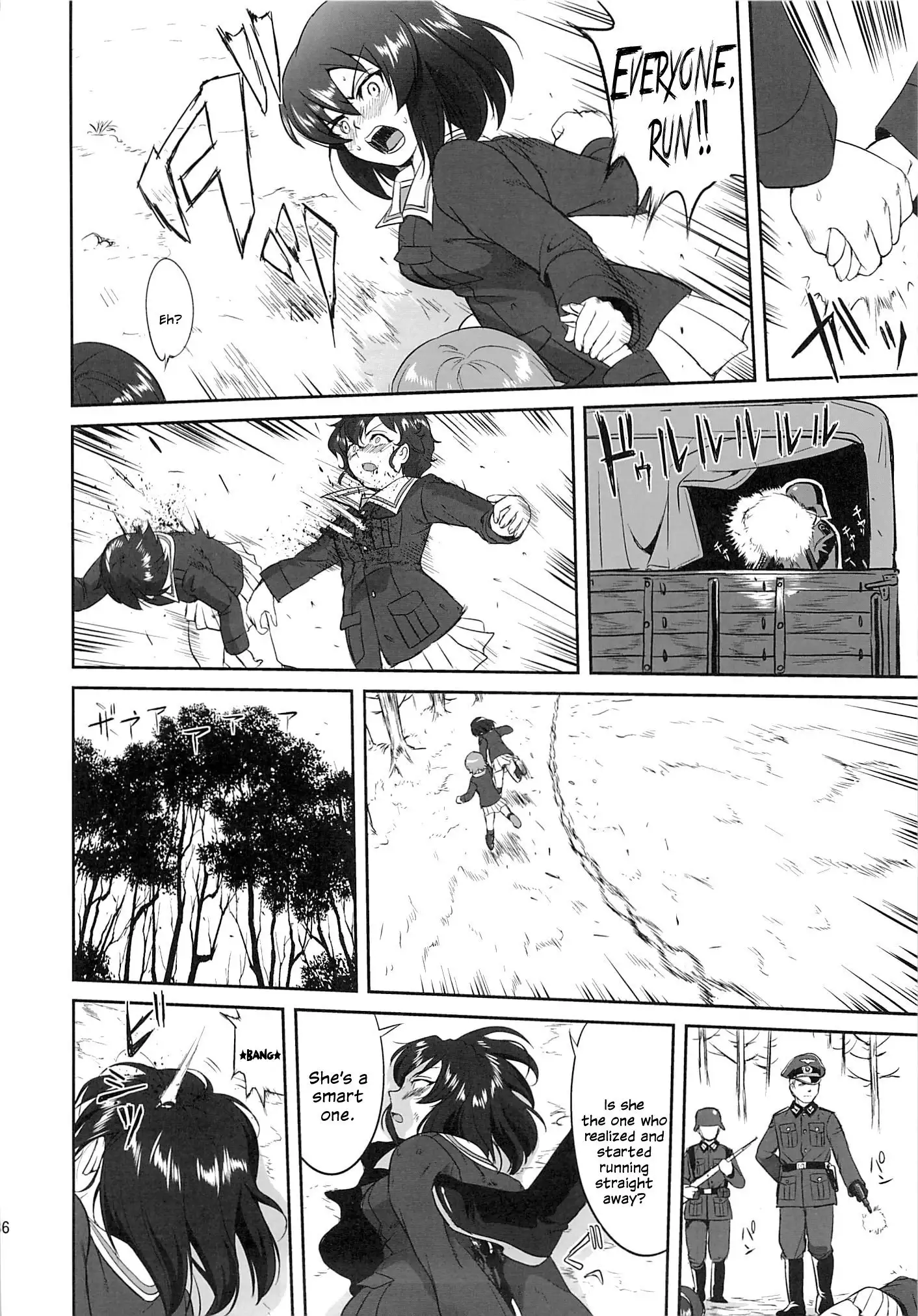 Yukiyukite Senshadou Kuromorimine no Tatakai