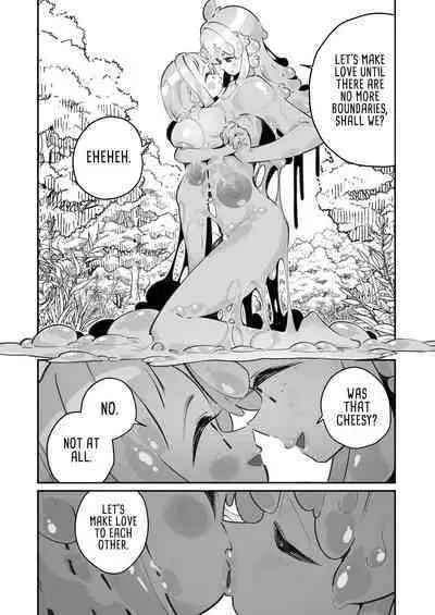 Kairoudouketsu no Chigiri Slime Musume to Ichaicha Nurunuru Yuri Ecchi shite Slime-ka suru Loli Mahoutsukai