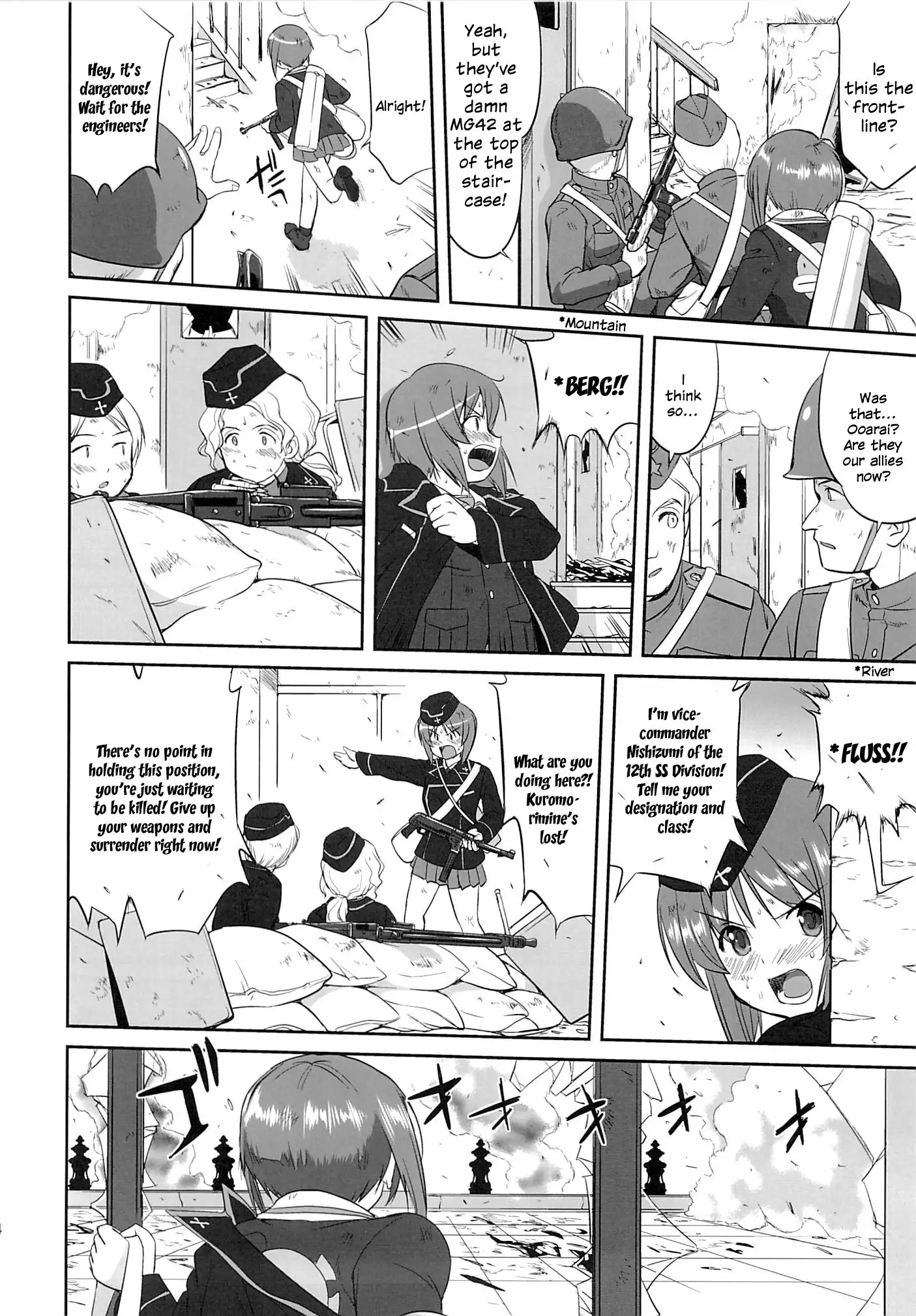 Yukiyukite Senshadou Kuromorimine no Tatakai