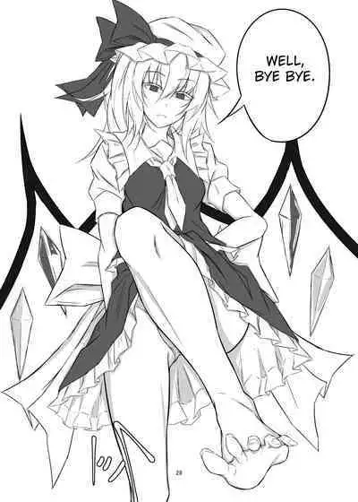 Koumakan de Daiji na Tokoro o Kerareru Hon | A book about getting kicked in important parts at the Scarlet Devil Mansion