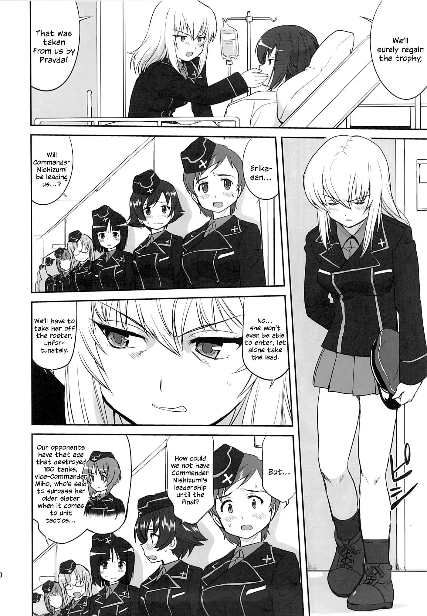 Yukiyukite Senshadou Kuromorimine no Tatakai