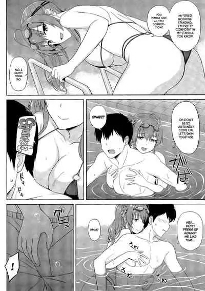 (C97) [Kaki no Tane (Summer)] Zara to Miwaku no Poolside | Zara's Poolside Temptation (Azur Lane) [English] =TLL + mrwayne=