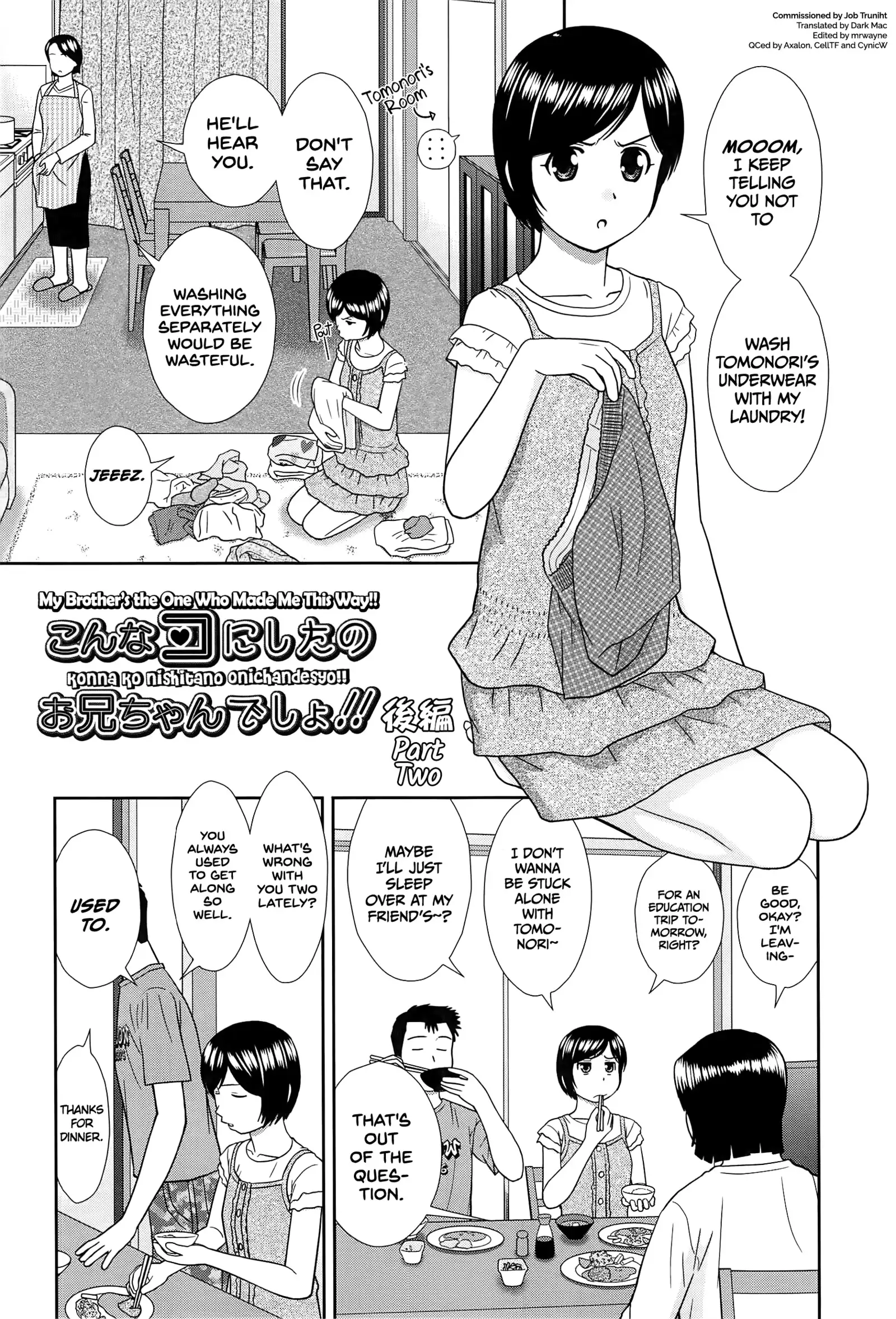Konna Ko ni Shita no Oniichan desho!! Ch. 1-3