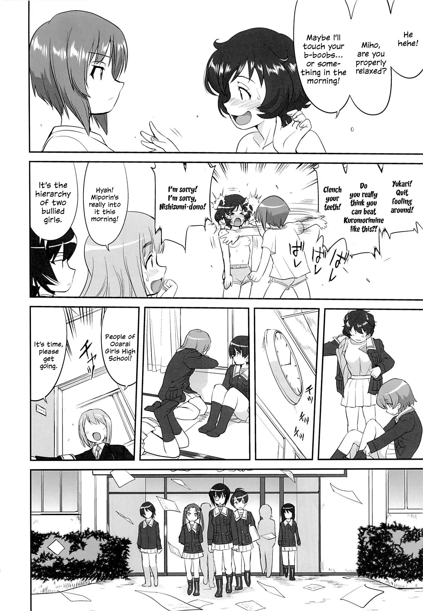 Yukiyukite Senshadou Kuromorimine no Tatakai